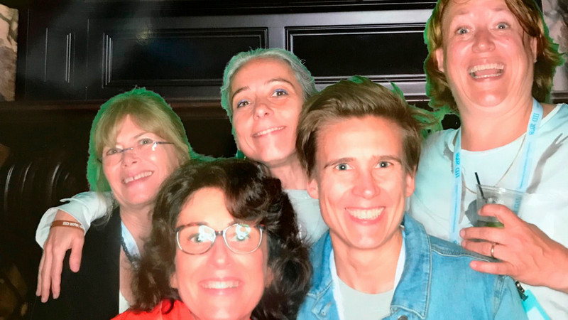 Green Lab members smiling