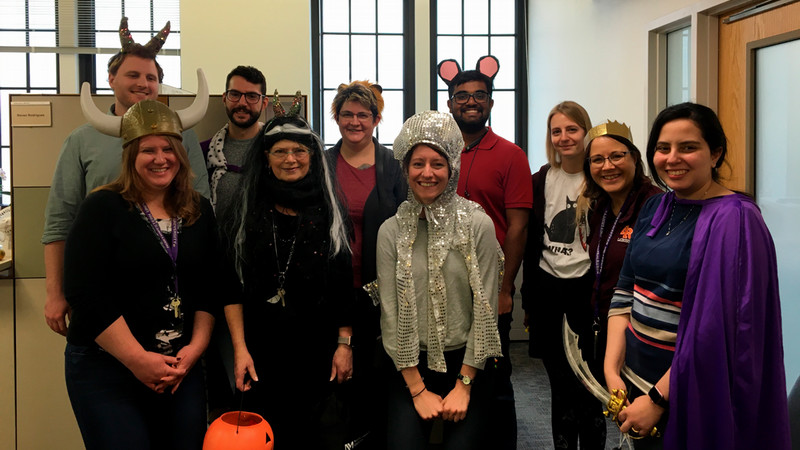 Green Lab Halloween Party
