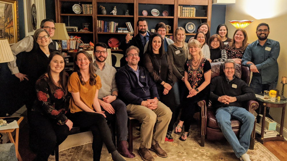 Green Lab holiday gathering