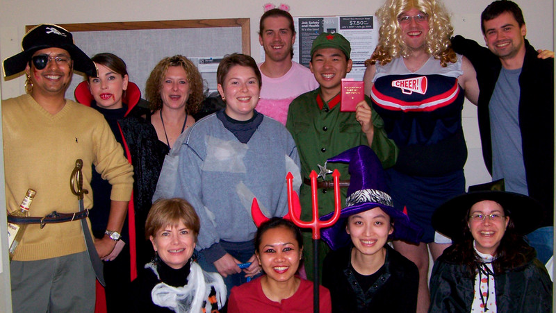 Green Lab Halloween Party