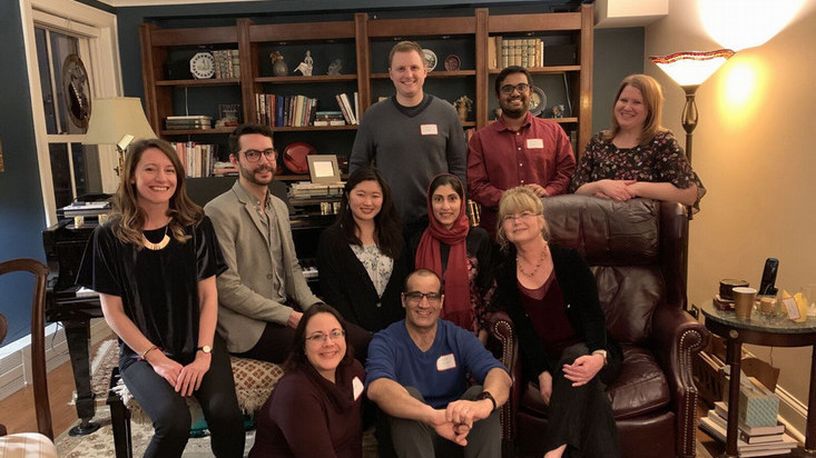 Green Lab holiday gathering