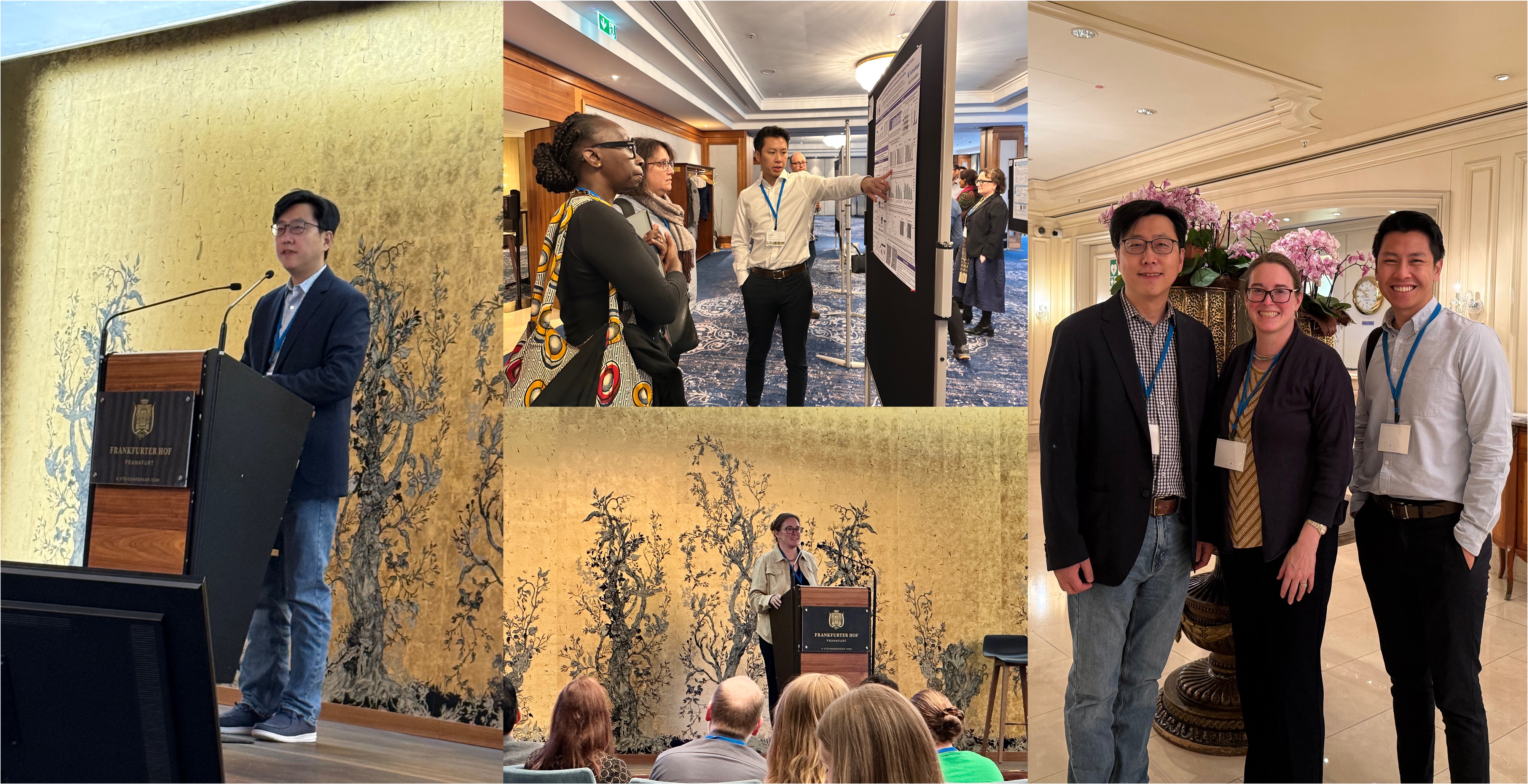 Members of the Duncan Lab present at the meeting