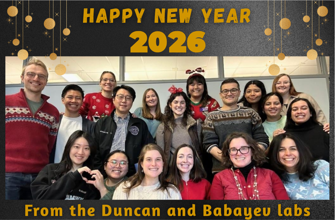 Duncan and Babalev Labs celebrate the holidays