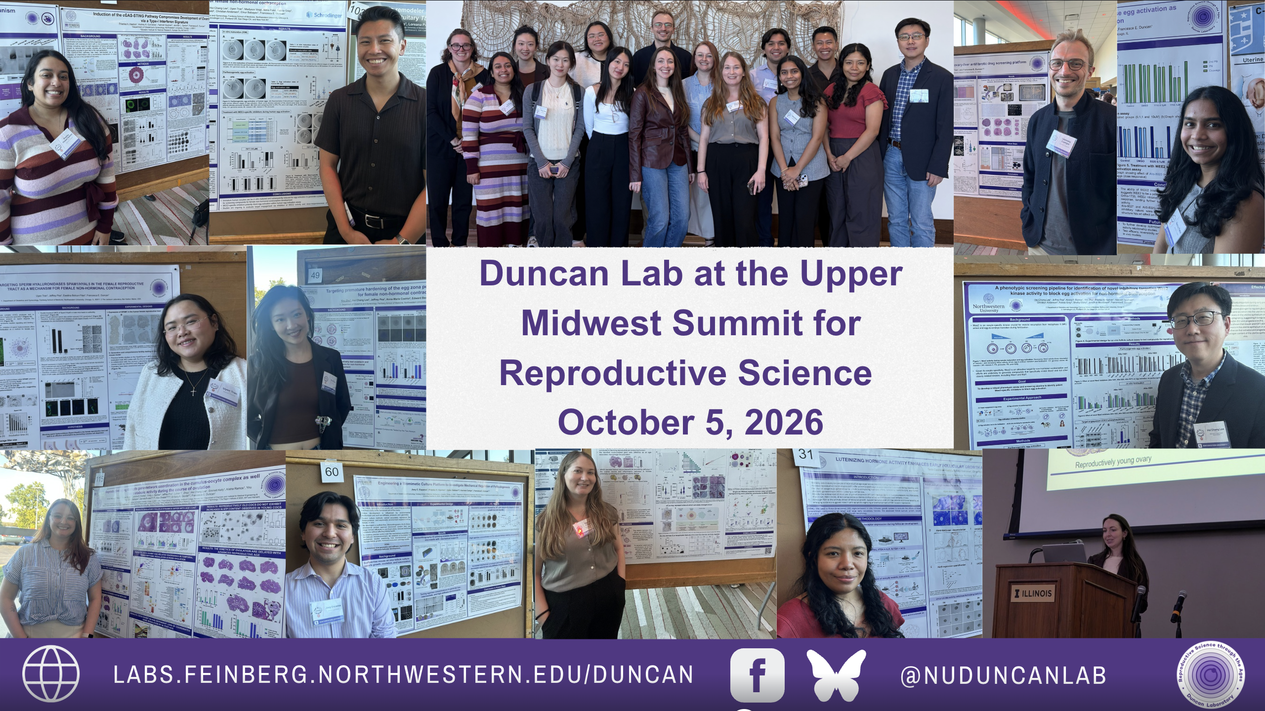 Duncan lab at UMSRS 2026