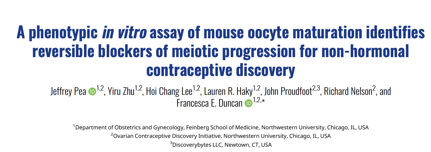 Publication by Dr. Jeff Pea in Human Reproduction Open