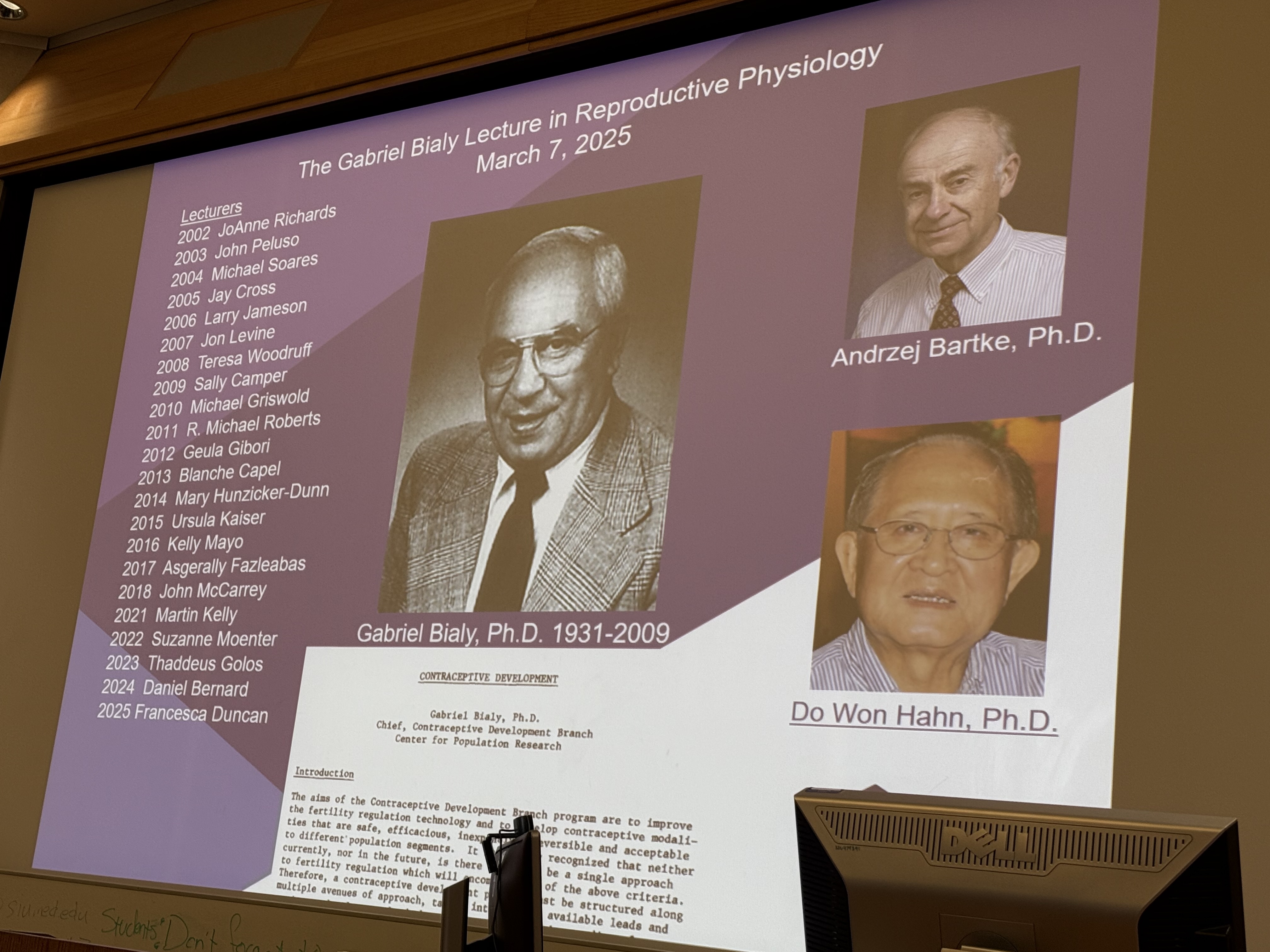 Bialy Lecture slide