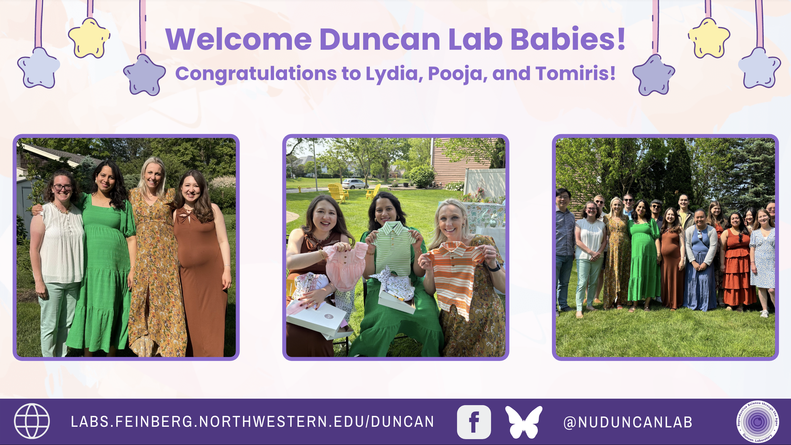 Duncan Lab baby shower
