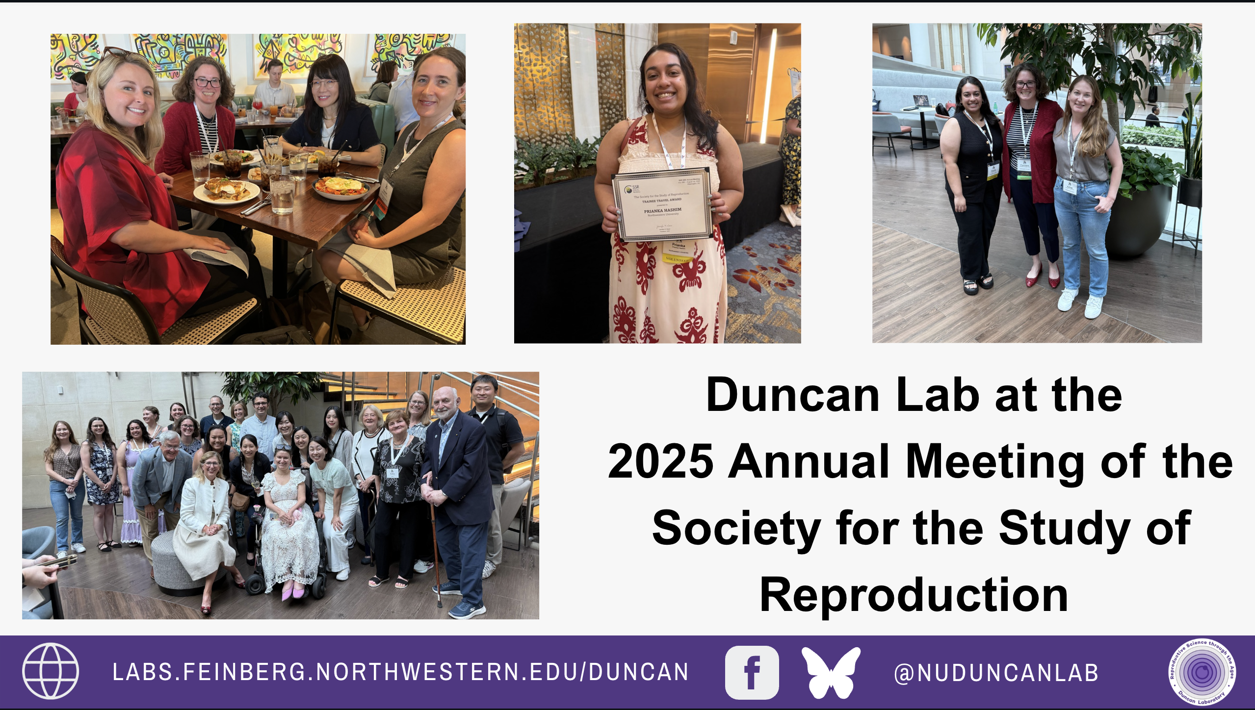 Duncan Lab at SSR 2025