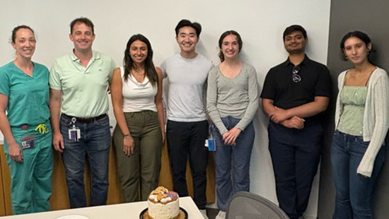 Group photo of the Youngblood Lab team